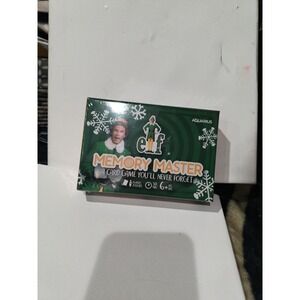 ELF The Movie Memory Master New Will Ferrell on Box Christmas Card Game New